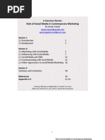 Download Role of Social Media in Contemporary Marketing by groovygenie SN19866535 doc pdf