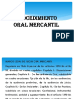 Juicio Oral Mercantil