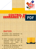 Control de Derrames y Fugas