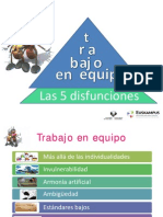 Trabajo Equipo Disfunciones