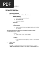 Download Ballad of Mothers Heart Lesson Plan by Julie Anne Garan SN198676656 doc pdf