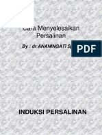 Cara Menyelesaikan Persalinan