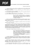 O Código de Defesa do Consumidor e o Envio de Cartão de Crédito não Solicitado