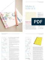 Make A Note of It: Notebook No. 1: Fabric-Covered Diary
