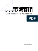DeadEarth - Game Masters Handbook