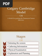 Calgary-Cambridge Consultation Model Guide | PDF | Nonverbal ...