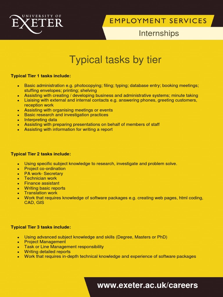 Tasks by Tiers | PDF | Business
