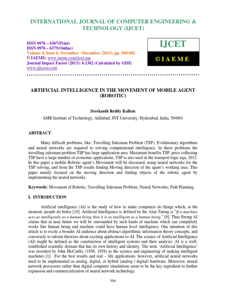Ijcet: International Journal of Computer Engineering & Technology ...