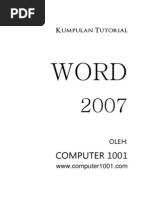 Download eBook MS Word 2007 - Computer1001 by Opik Taopik SN198754831 doc pdf