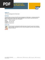 Introduction to SAP Records Management for Public Sector