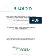 Practice Parameter - Diagnosis and Prognosis of New Onse - Parkinson Disease (An Evidence-Based Review