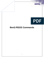 BenQ SH940 RS Commands Generic