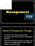 School of Management Thought