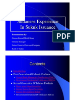 Sudanese Experience in Sukuk Issuance
