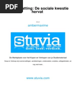 Download Samenvatting de Sociale Kwestie Hervat by Sam Dorrestein SN198782342 doc pdf