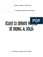 Ecuatii Cu Derivate Partiale de Ordinul Al Doilea, Maria Batinetu-Giurgiu
