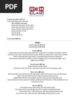 3-Course Menu Selection Guide | PDF