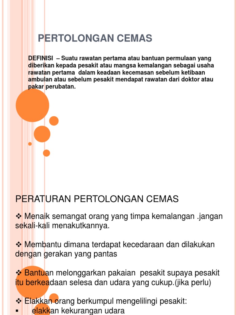 Pertolongan Cemas Pdf