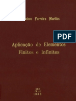 Aplicação de elementos finitos e infinitos