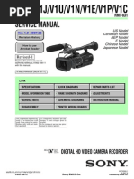 Service Manual: HVR-V1J/V1U/V1N/V1E/V1P/V1C