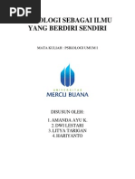 Download Makalah Psikologi Sebagai Ilmu Yang Berdiri Sendiri by febedwi SN198812447 doc pdf