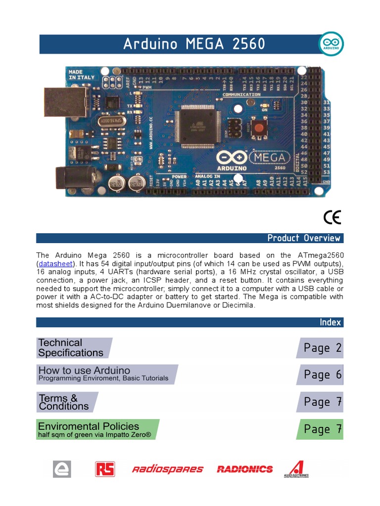 Arduino User Guide