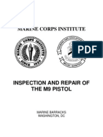Inspection and Repair of the M9 Pistol