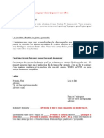 Lettre Motivation Dun Employe Senior Reponse Une Offre