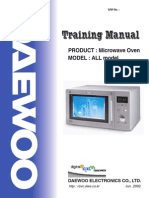 Daewoo Microwaveoven Training Manual 157