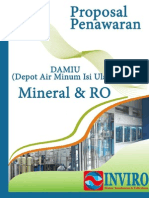 Depot Air Minum Isi Ulang Proposal Penawaran