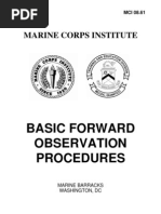 Download Basic Forward Observation Procedures by United States Militia SN19882906 doc pdf
