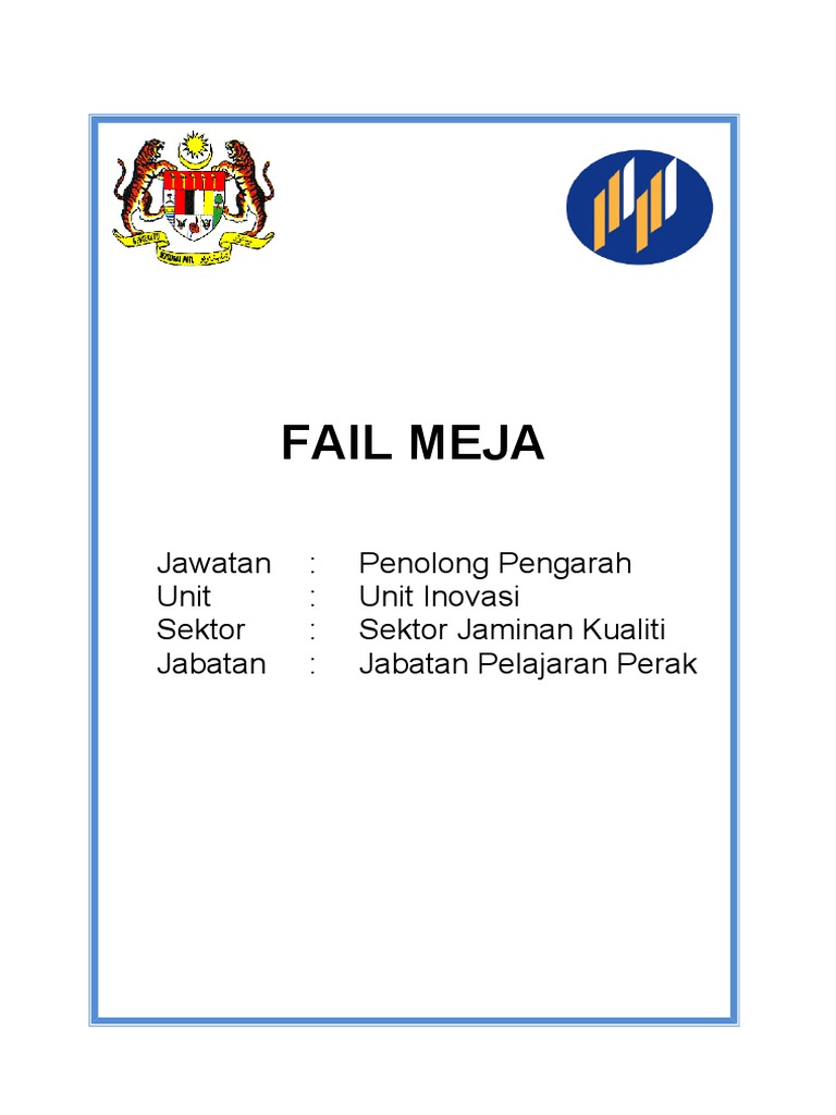 Fail Meja Fail Meja