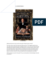 Analysing Movie Posters - The Great Gatsby