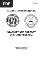Stability and Support Operations