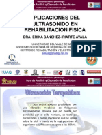 120703072 Aplicaciones Del Ultrasonido en Rehabilitacion Fisica Dra Erika Sanchez UVM