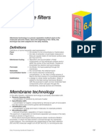 Membrane Filters - Dairy Processing Hand Book