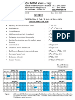 Final New Academic Calendar Jan To June 2014