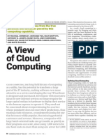 A view CloudComputing