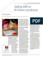 Teaching Reading Skills to Children With Down Syndrome