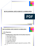 RF Site Survey Guidelines