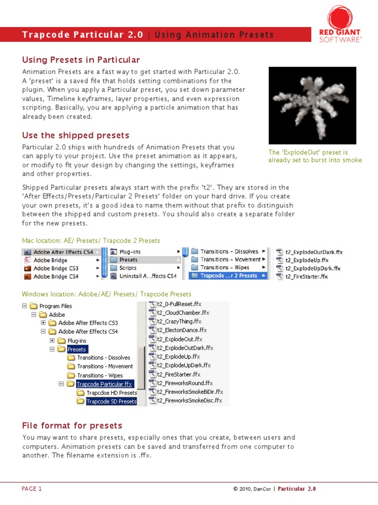 Trapcode Particular Plugin For After Effects Cs3 Free Download