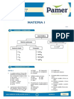 QUÍMICA TEMA 1 MATERIA I