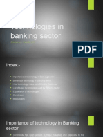 Technologies in Banking Sector