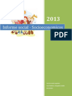Informe socioeconómico