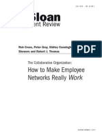 The Collaborative Organization - How to Make Employee Networks Really Work