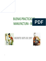 Decreto 3075 Buenas Practicas de Manufacturas BPM