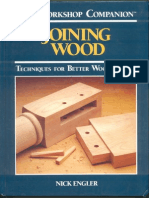 Joining Wood. Techniques for Better Woodworking