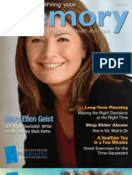 Alzheimer's Magazine - Preserving Your Memory - Fall 09