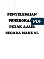 Penyelesaian Penerokaan Petak Ajaib Secara Manual