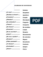 Reglas Básicas de Convivencia